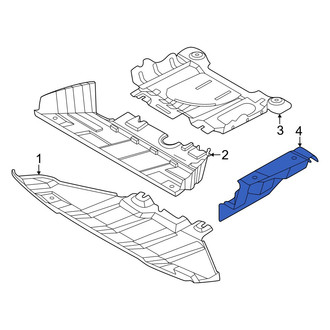 Ford OE - Front Left Mud Guard