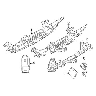 Ford OE - Frame - Trailer Hitch Components (XL)