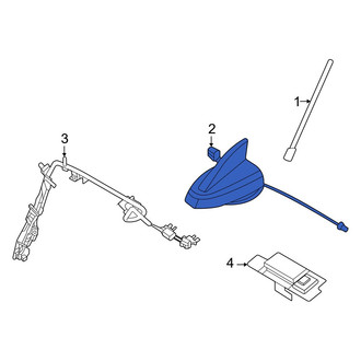 Ford OE - Radio Antenna Base