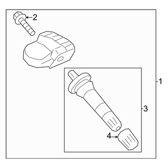 Ford OE - Electrical - Tire Pressure Monitor Components (Lariat / Raptor / XL / XLT)