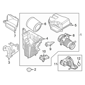Ford OE - Engine - Air Intake (2.3L)