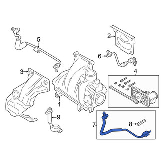 Ford OE - Turbocharger Oil Line