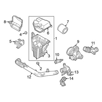 Ford OE - Engine - Air Intake (2.7L)