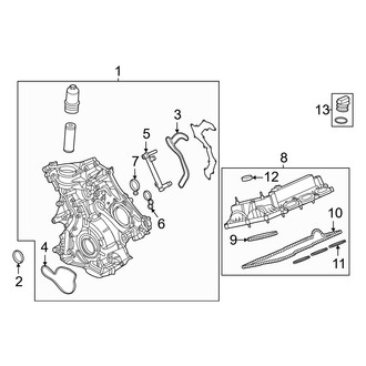 Ford OE - Engine - Valve & Timing Covers (2.7L)