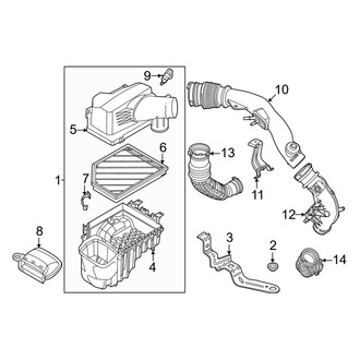 Ford OE - Engine - Air Intake (3.0L)