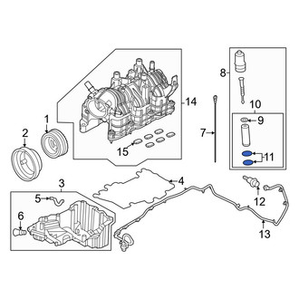 Ford OE - Engine Oil Filter Housing O-Ring