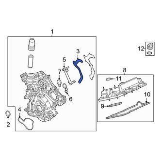 Ford OE - Inner Engine Timing Cover Gasket