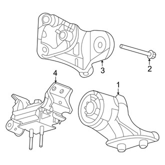 Ford OE - Engine & Transmission Mounting (3.0L)
