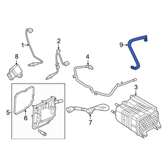 Ford OE - Upper PCV Valve Hose