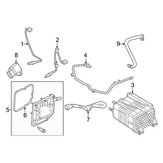 Ford OE - Emission System - Emission Components (2.3L)
