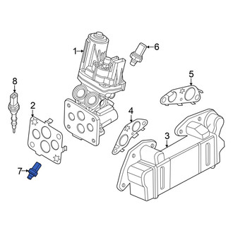 Ford OE - Lower Exhaust Gas Recirculation (EGR) Pressure Sensor