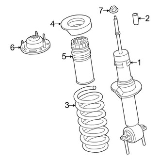 Ford OE - Front Suspension - Shocks & Components