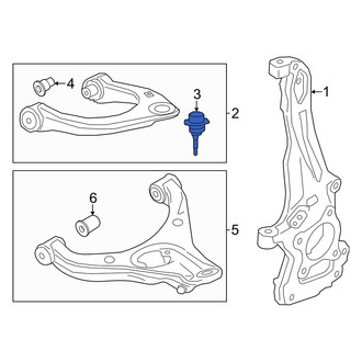 Ford OE - Front Upper Suspension Ball Joint