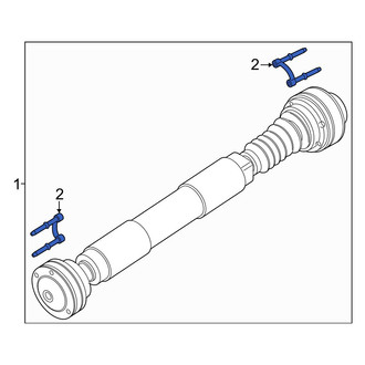 Ford OE - Drive Shaft Bolt