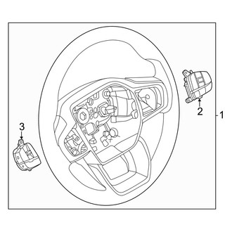 Ford OE - Steering Wheel & Trim (Lariat)