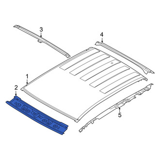 Ford OE - Front Roof Header Panel