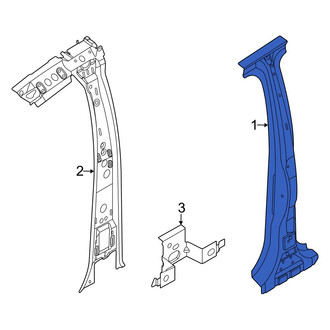 Ford OE - Right Body B-Pillar