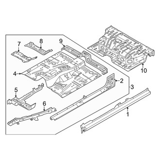 Ford OE - Cab - Floor & Rocker