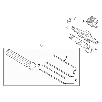 Ford OE - Cab - Jack & Components (Lariat / XL / XLT)