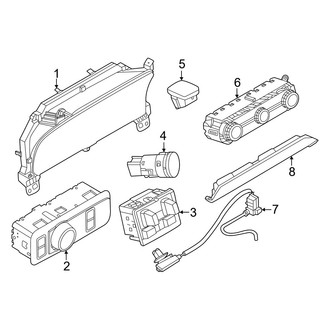 Ford OE - Instrument Panel - Cluster & Switches