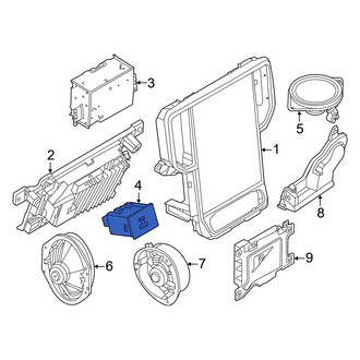 Ford OE - Front Audio Auxiliary Jack
