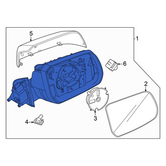 Ford OE - Front Left Door Mirror