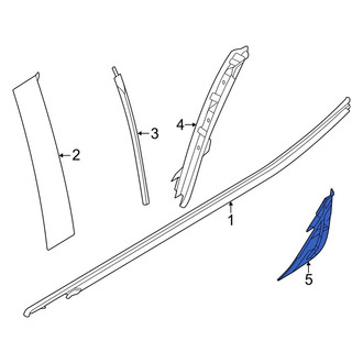 Ford OE - Rear Right Door Decal