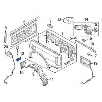 Ford OE - Front Left Mud Flap