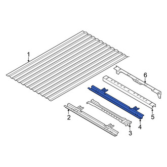 Ford OE - Rear Center Floor Pan Crossmember