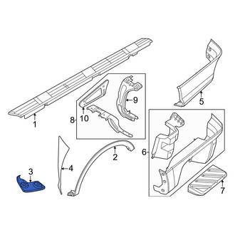 Ford OE - Rear Left Side Body Trim Protector