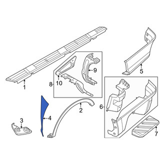 Ford OE - Rear Left Stone Deflector
