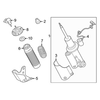 Ford OE - Rear Suspension - Shocks & Components (AWD)
