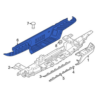 Ford OE - Rear Bumper Step Pad