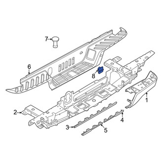 Ford OE - Rear Tow Eye Cap