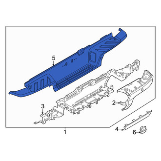 Ford OE - Rear Bumper Step Pad