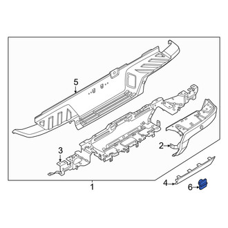 Ford OE - Rear Tow Eye Cap