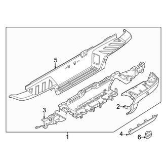 Ford OE - Rear Bumper - Bumper & Components (Raptor)