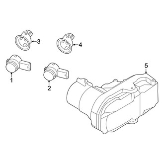 Ford OE - Rear Bumper - Electrical Components (Raptor)