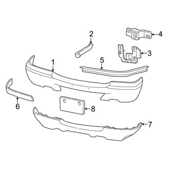 Ford OE - Front Bumper - Bumper & Components