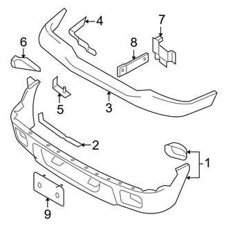Ford OE - Front Bumper - Bumper & Components (W/O STX Package)