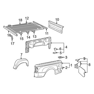Ford OE - Pick Up Box - Box Assembly (XL / XLT)