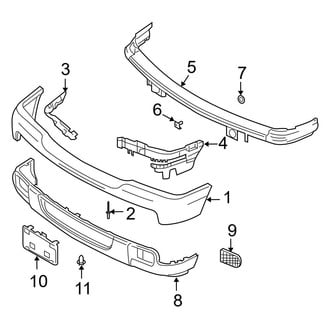 Ford OE - Front Bumper - Bumper & Components (W/O STX Package)