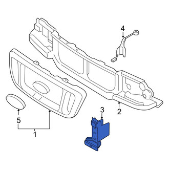 Ford OE - Right Outer Grille Bracket
