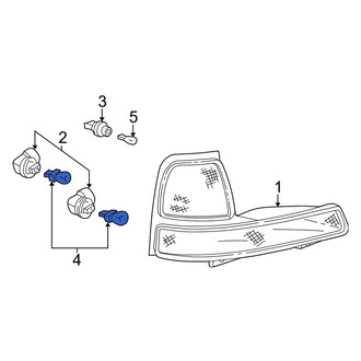 Ford OE - Rear Brake Light Bulb