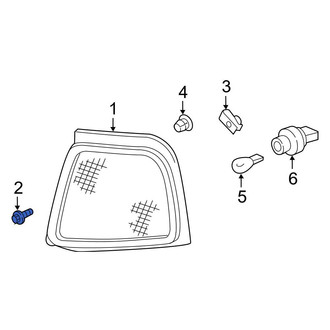 Ford OE - Fender Liner Screw