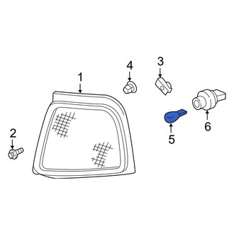 Ford OE - Front Side Marker Light Bulb