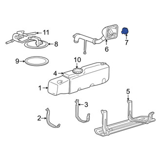 Ford OE - Fuel Tank Cap