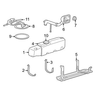 Ford OE - Fuel System Components (Edge / XL / XLT)