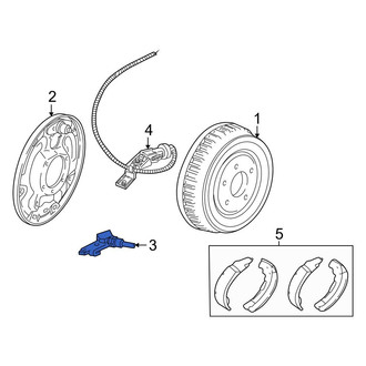 Ford OE - Front Right Brake Hydraulic Hose