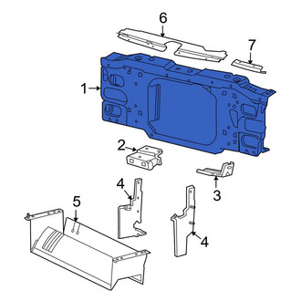 Ford OE - Front Radiator Support Panel